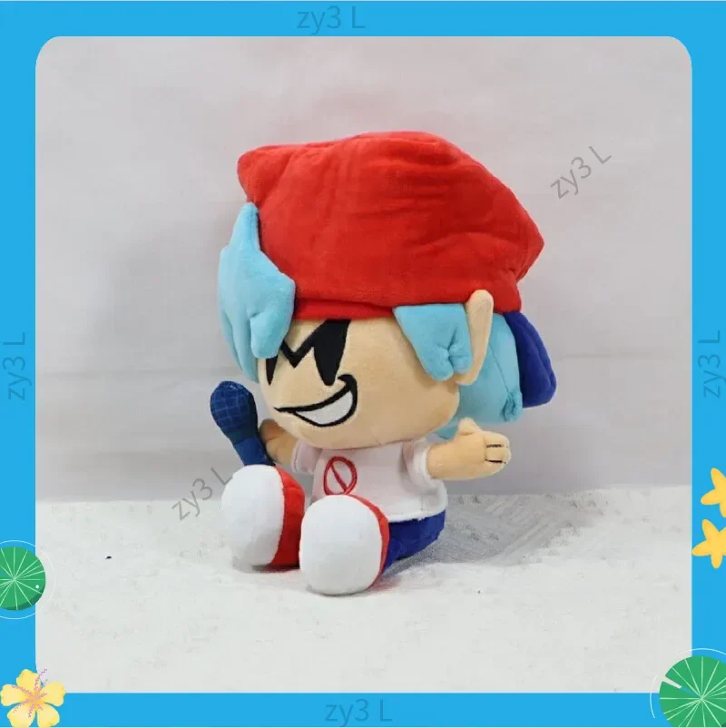 متوفر في المخزون Fnf Nene Pico Darnell دمية قطيفة لعبة محشوة ناعمة ليلة الجمعة Funkin لعبة شخصية وسادة هدية لمحبي #4