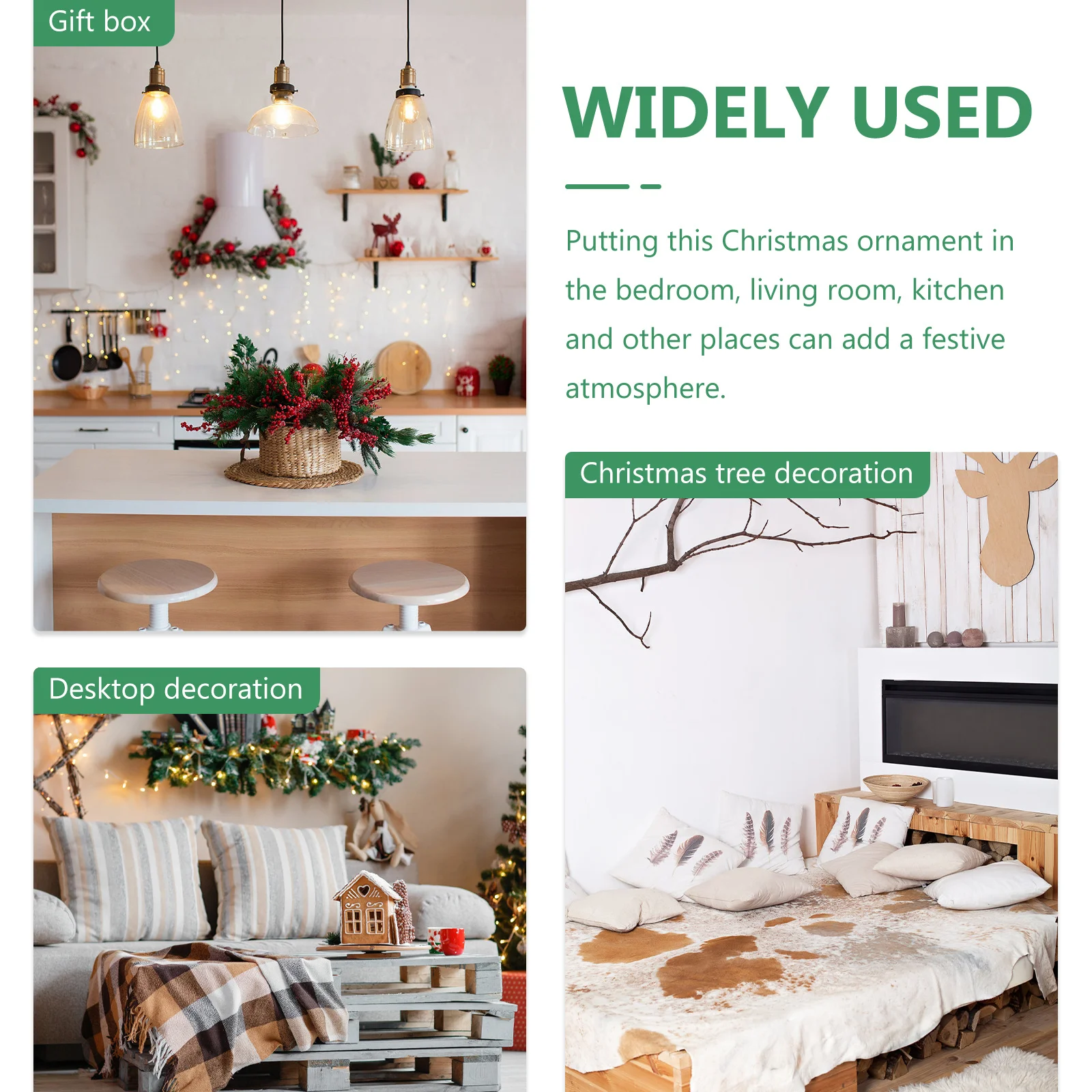 

Christmas Resin Santa Claus Statue Lovely Xmas Tabletop Decoration Party Supply Festival Ornament Resin Santa Claus Figurine