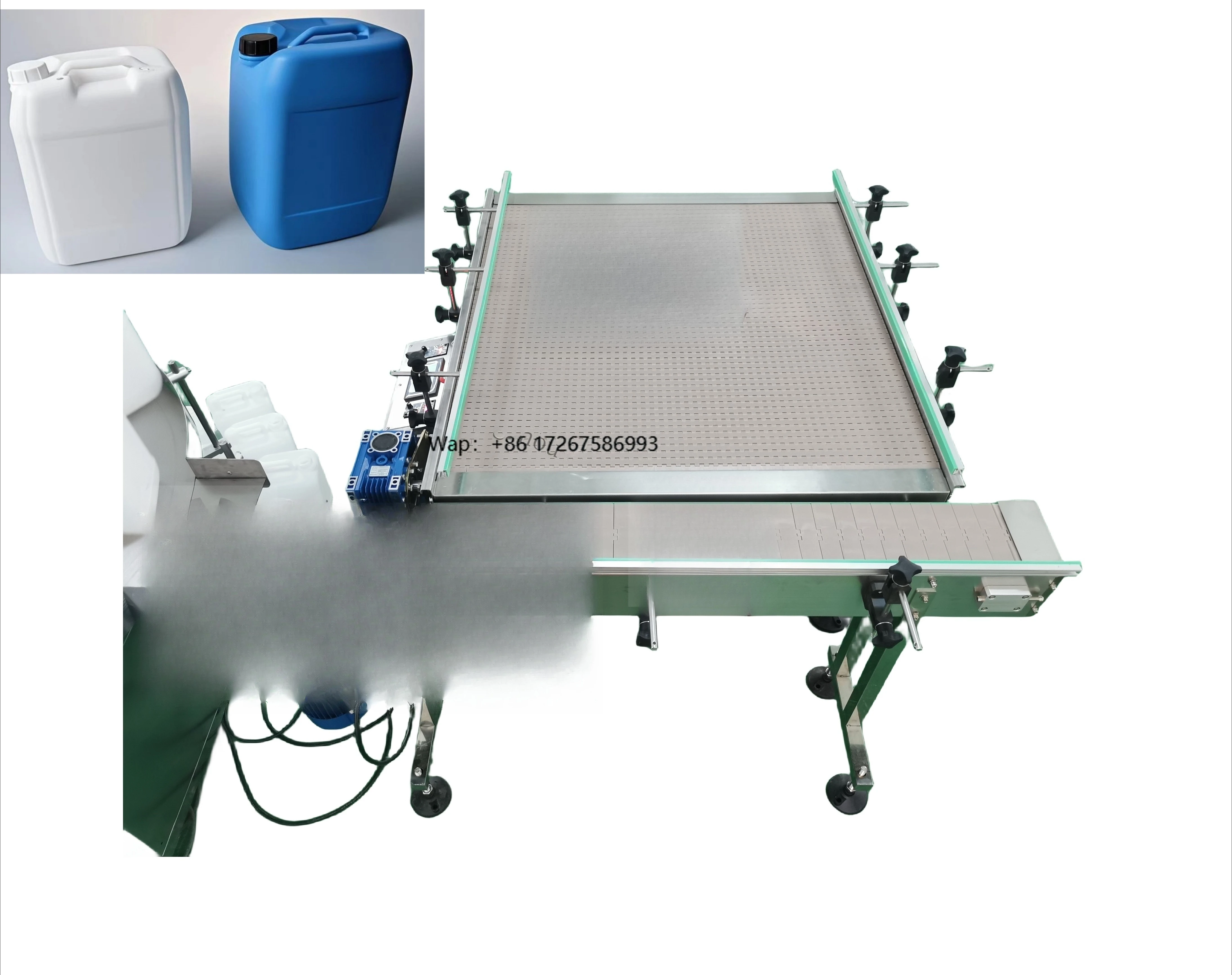 25L 30L جيري يمكن أن تكون طاولة تغذية مستطيلة مسطحة