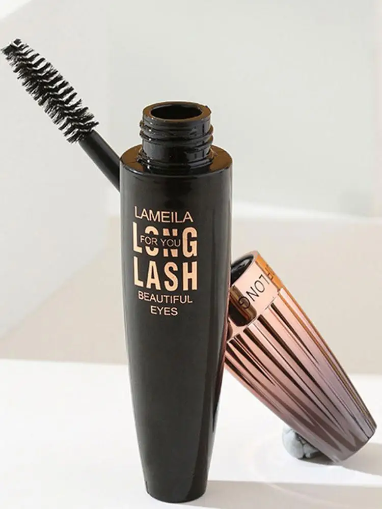 Mascara sbavante effetto estensione ciglia, impermeabile e durevole ipoallergenico per volume/curl naturale, facile da applicare e rimuovere