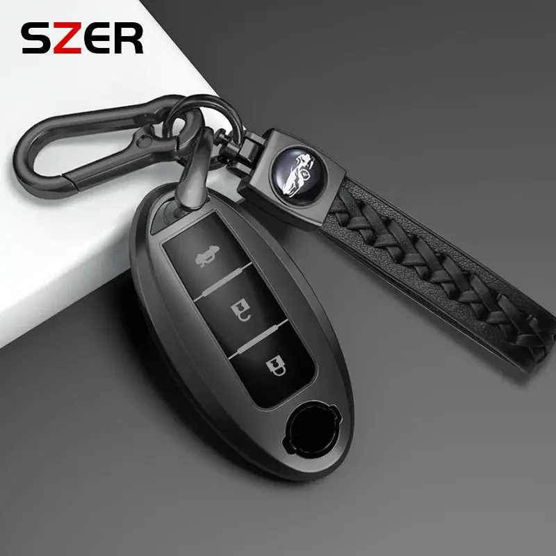 حافظة مفاتيح السيارة من البولي يوريثان لنيسان روج XTrail T32 T31 قاشقاي J11 J10 ركلات تيدا باثفندر مورانو جوك فيرسا نوت إنفينيتي