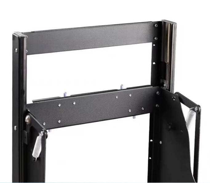 Küchenschrank, Hubschrank, oberer Wandschrank, vertikales, herunterklappbares, anhebbares Lagerregal