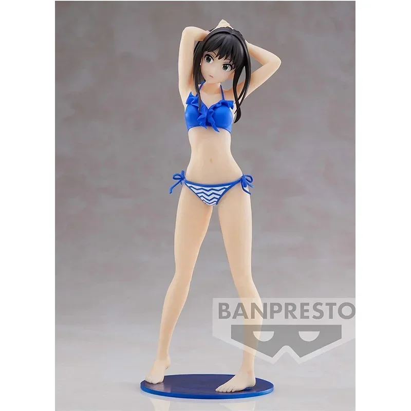 Figurka anime BANDAI Banpresto Cinderella Girls Shibuya Rin, figurka kolekcjonerska, model, zabawka, prezent - dostępna od ręki