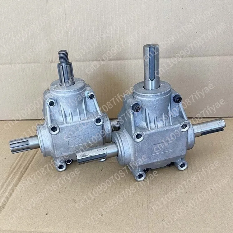 T type 1:1 right angle gear reducer 4 mode gearbox steering box commutator 90 degree angle device guide box