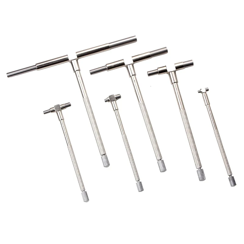 

AF95-6 PCS Inner Diameter Gauge Adjustable Gauge 8-150Mm 5/16-6 Inch Telescopic Gauge