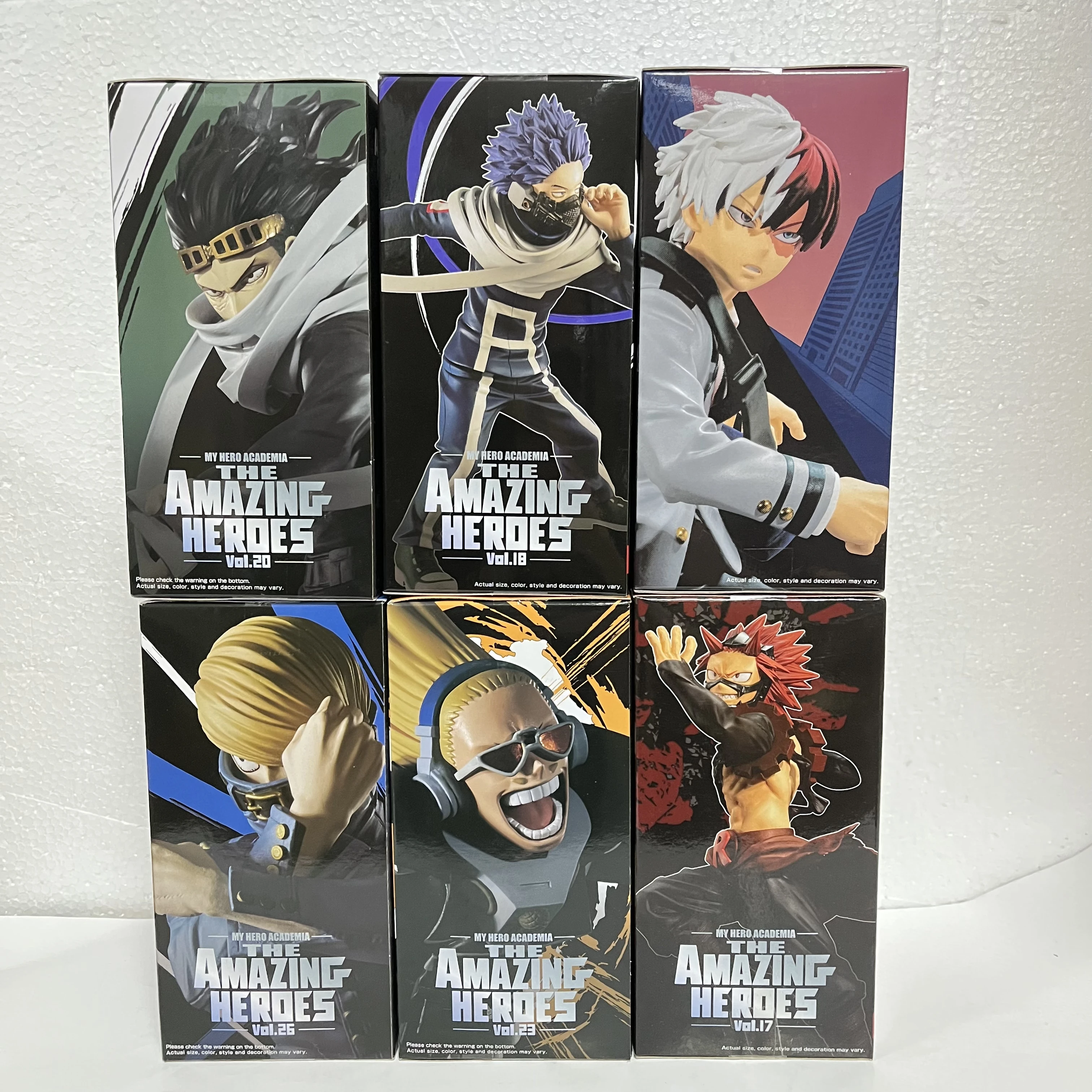 Original My Hero Academia SHOTA AIZAWA HITOSHI SHINSO BRAVEGRAPH BEST JEANIST PRESENT MIC Eijiro Kirishima Anime Figure Toy Gift