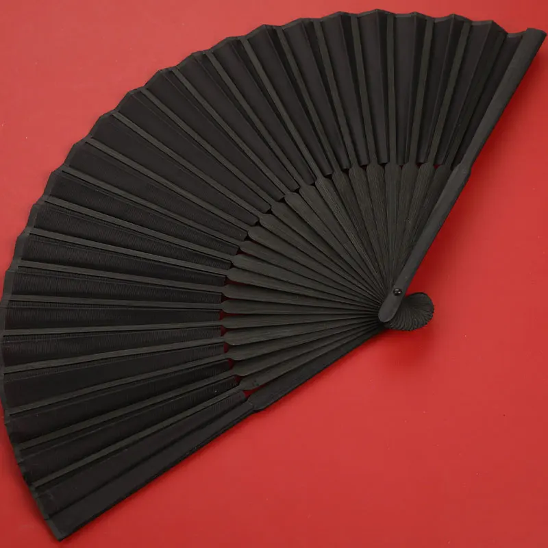 Bamboo Folding Fan silk Chinese Stylefan Hand Held Anitque Art Craft Japnese Summer Female Dance Home decoration Party ventila