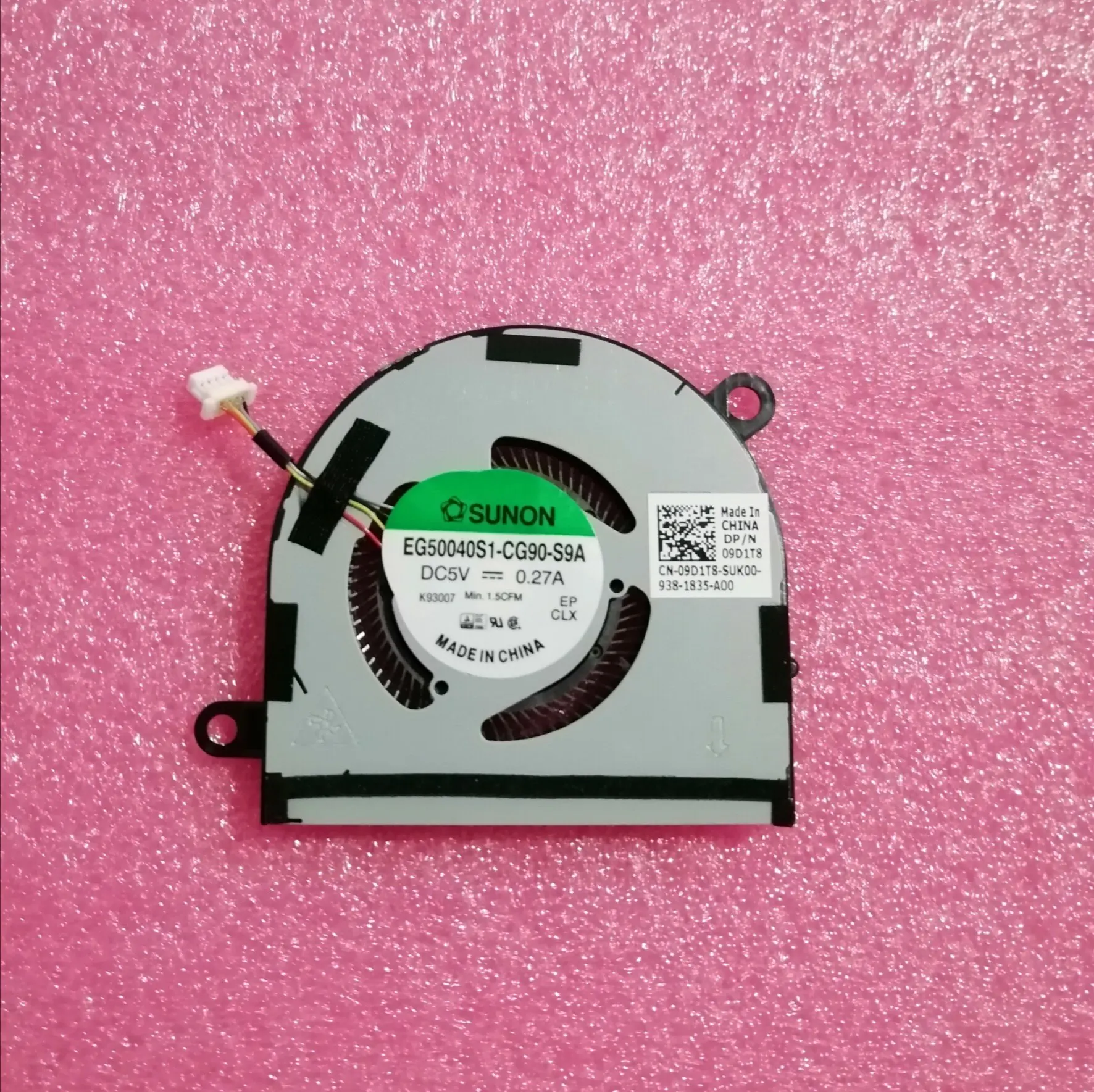 For Dell Latitude 7400 9410 2-in-1 P110G Cooling Fan 09D1T8