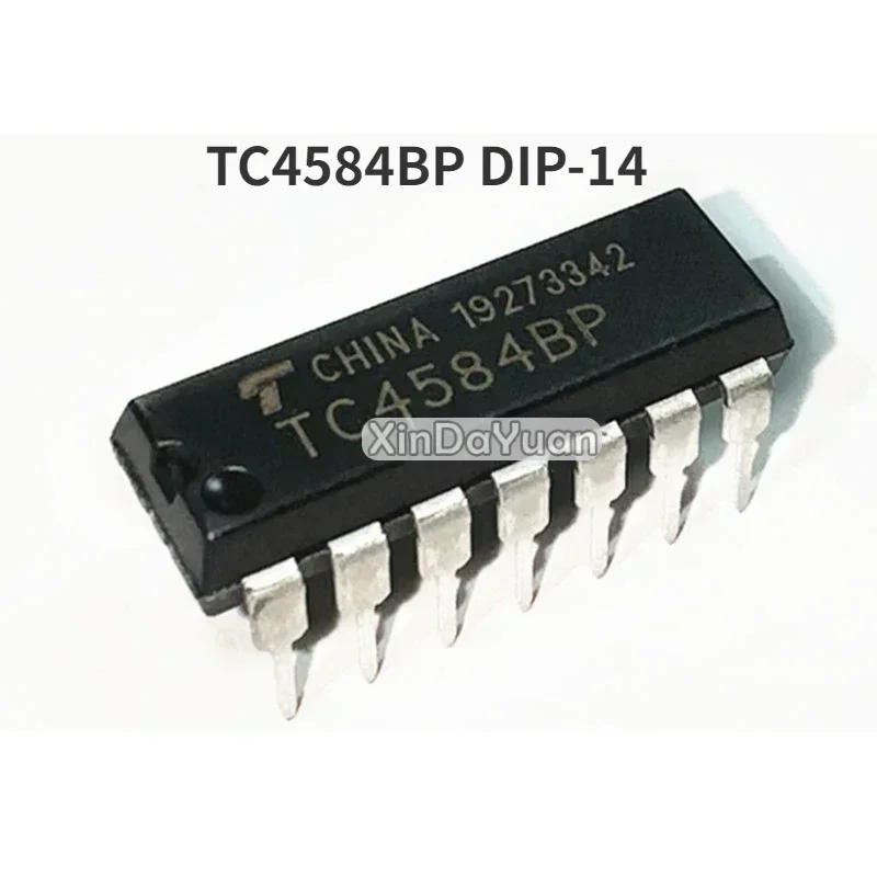 10 pcs TC4584BP DIP-14 Logic Six Inverted Schmidt Flip-flop