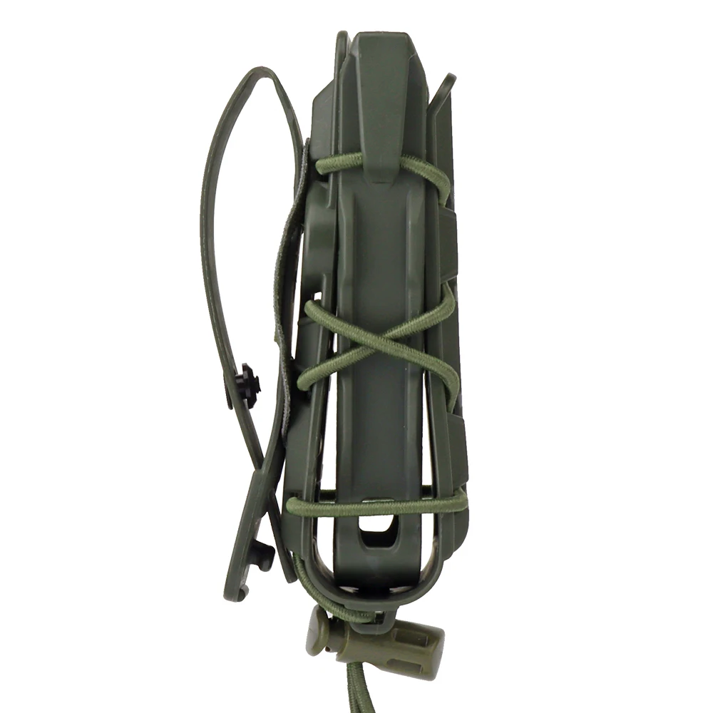 Tactical Molle Pouch 9mm Single Mag Pouch Bag Holster Glock 17 19/Beretta M9/SIG 226/229/1911 Hunting shooting image 4