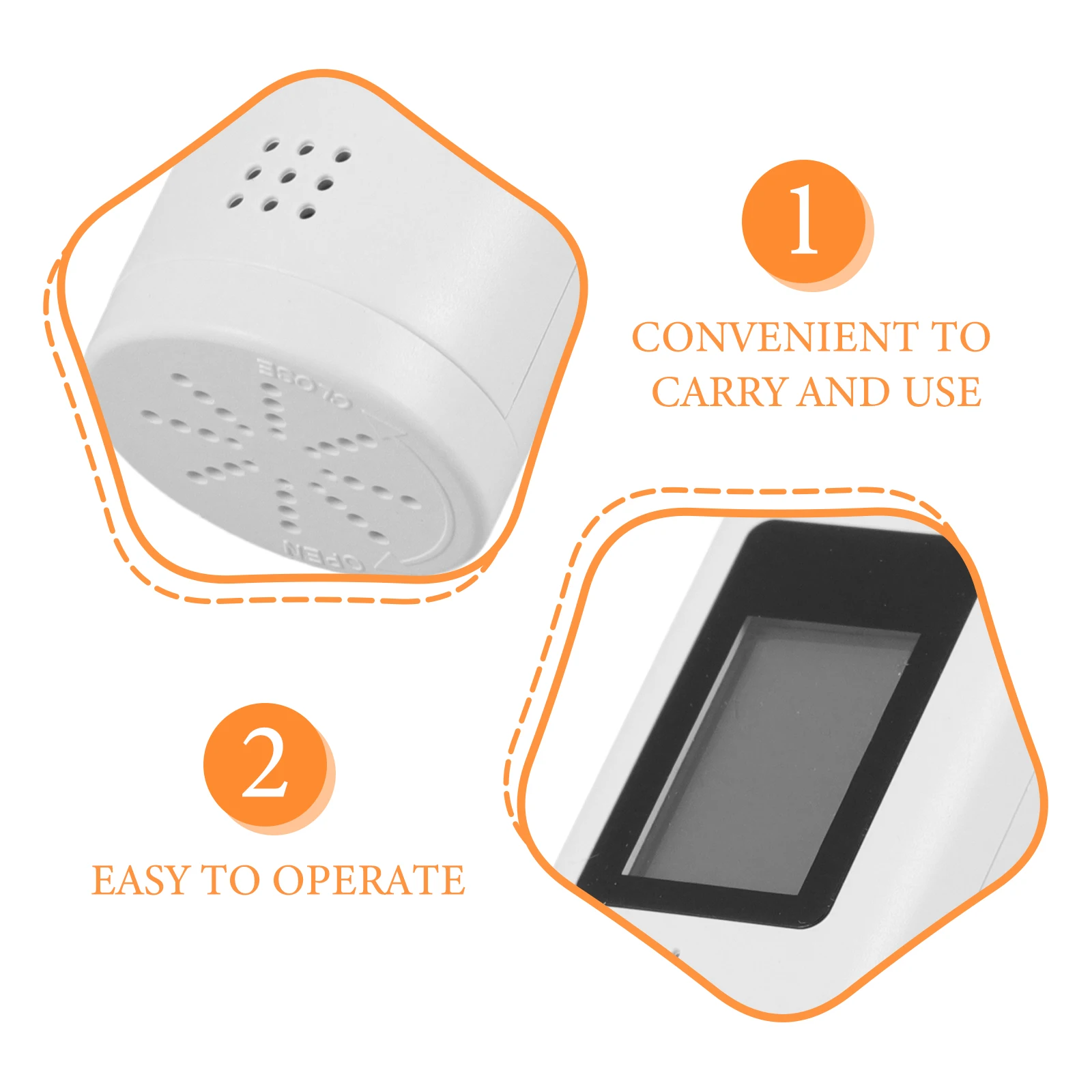 

Alcohol Tester Portable Digital Breath Analyzers Breathalyzers for Testing Tonic Breathlizer Alcoholmeter Tool