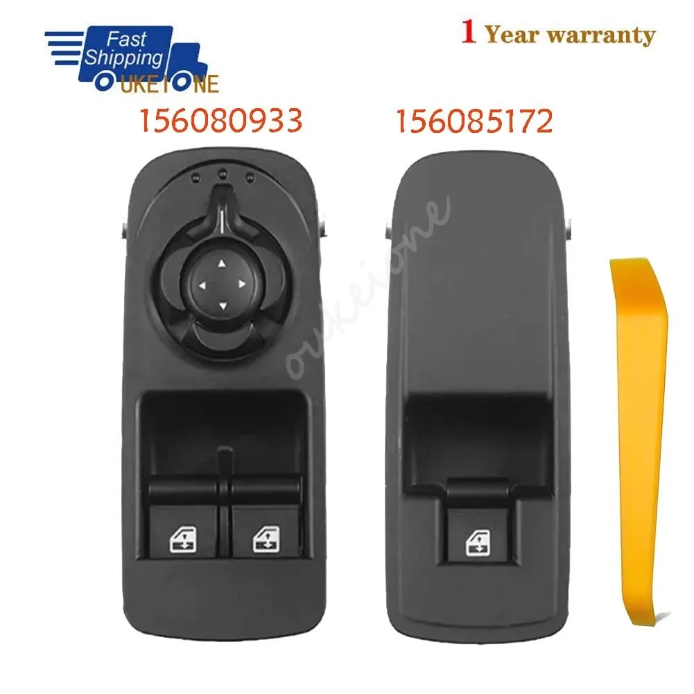 

156085172 156080933 For ALFA ROMEO Mito 955 2008-2018 Front Electric Power Lifter Window Switch Button Car Accessories