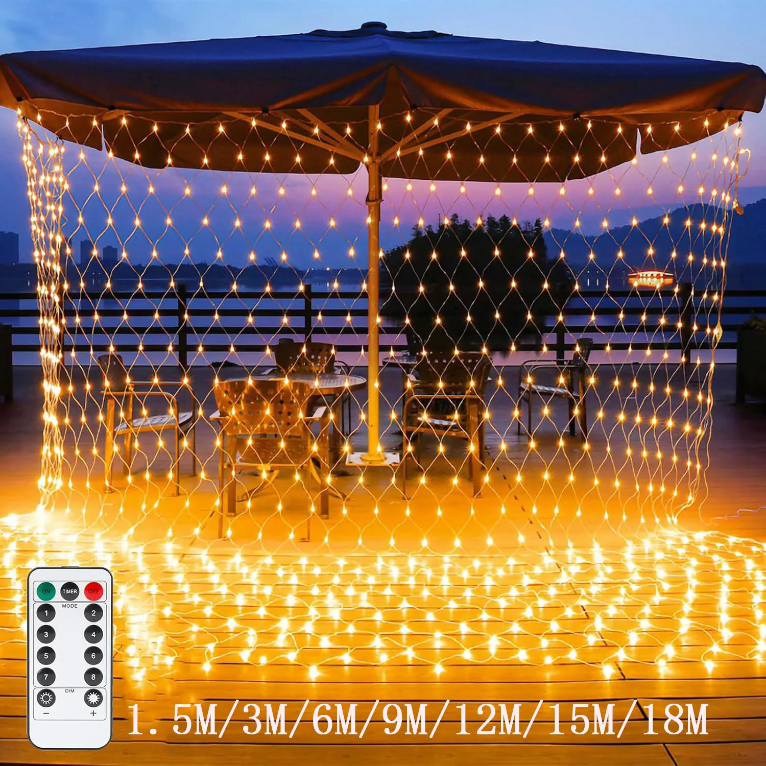 3M-18M светодиодный гирлянда-гирлянда