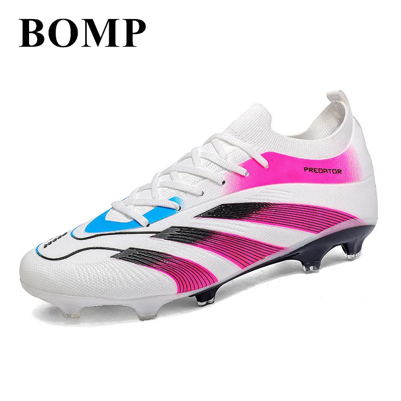 

Classic White Football Shoes For Men Outdoor High Quality Soccer Training Shoes Men Breathable Comfort Society Soccer Cleats Man