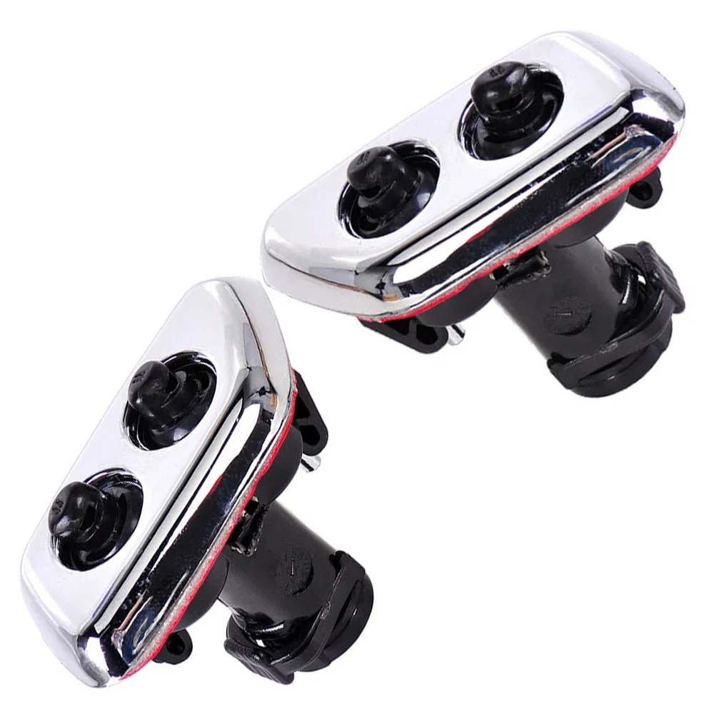 2pcs Car Front Headlight Washer Wiper Nozzle Sprayer Jet Left and Right For Chrysler 300 C 2005 2006 2007 DA805833AA