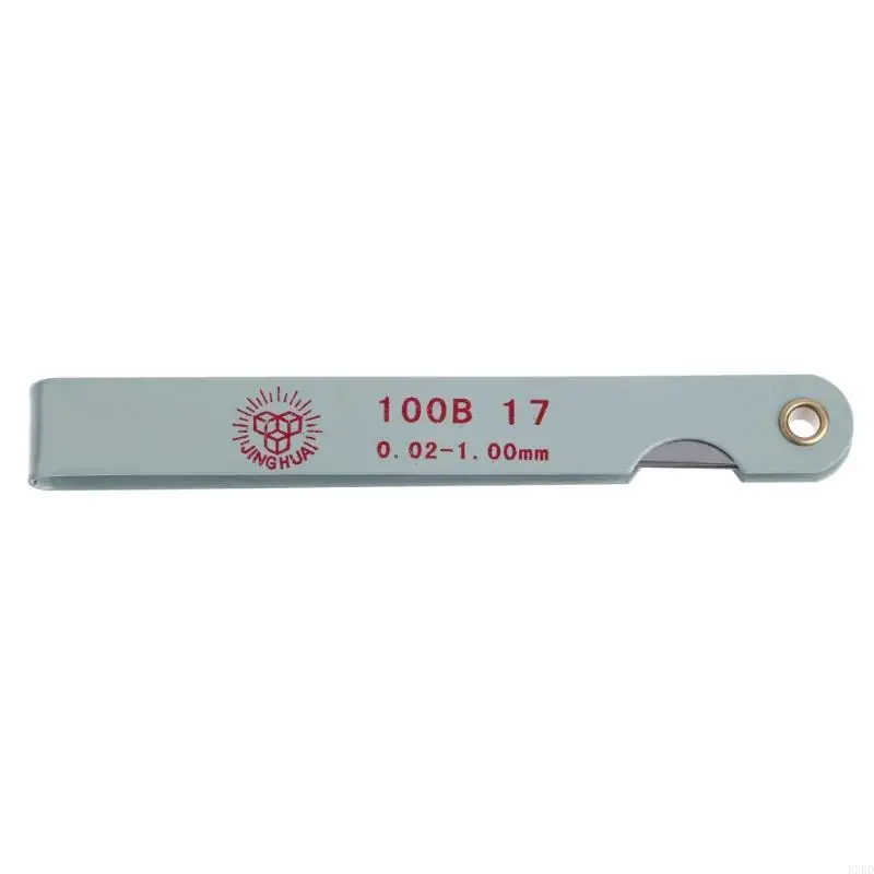 K3KD 1PC 0.02から1mm 17ギャップメトリックフィラーフィーラーゲージ測定のためのブレードの厚さ