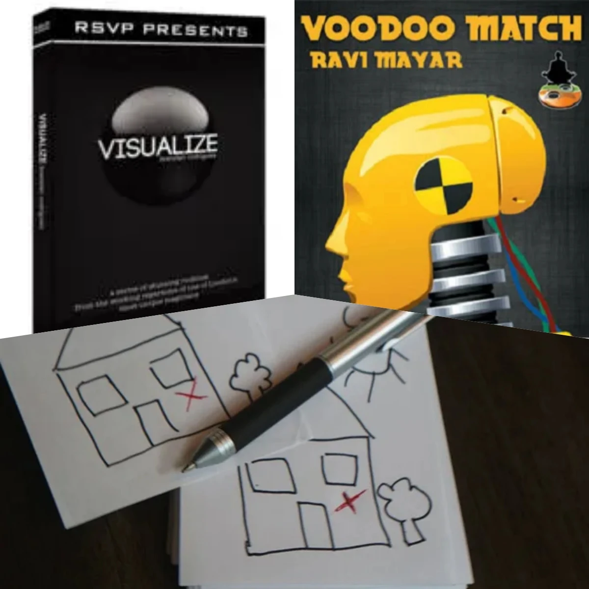 Visualize by Brendan Rodrigues and RSVP ，Voodoo Match by Ravi Mayar ，Vortex Magic Presents Penilism - magic tricks