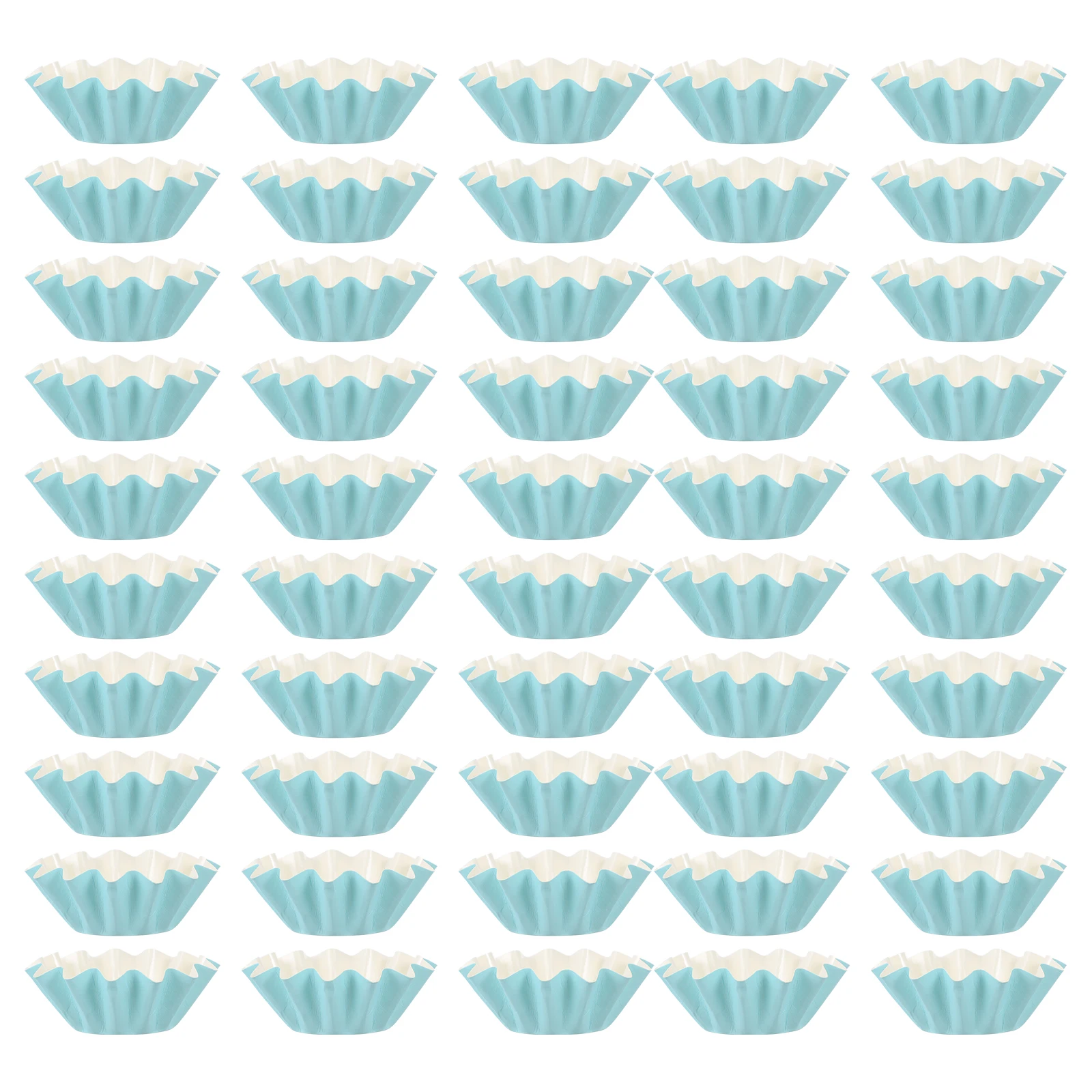 

50 Pcs Paper Trays Aromatherapy Heating Liners High Temperature Resistance For Wax Melts Warming Practical Smooth Decrease