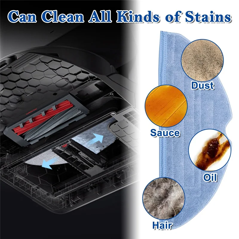 ABUD-Xiaomi Roborock S7 Maxv Ultra S7 Pro Ultra G10 G10S 무선 진공 청소기 액세서리 롤링 브러시 예비 부품