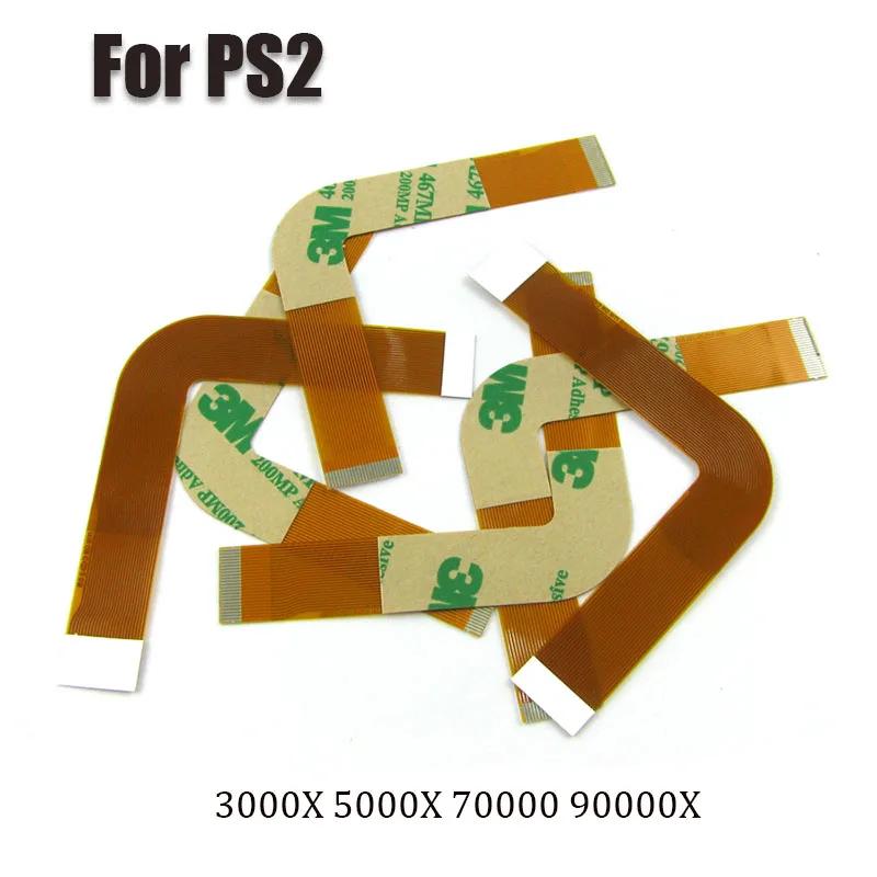 

1 шт., ленточный кабель, лазерная линза для PS2, тонкое гибкое соединение SCPH 30000 50000 7000 90000, замена аксессуаров