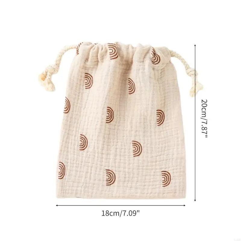 54DF Borsa per pannolini bagnati Borsa per pannolini con coulisse Borsa per organizzazione pannolini per bambini portatile per