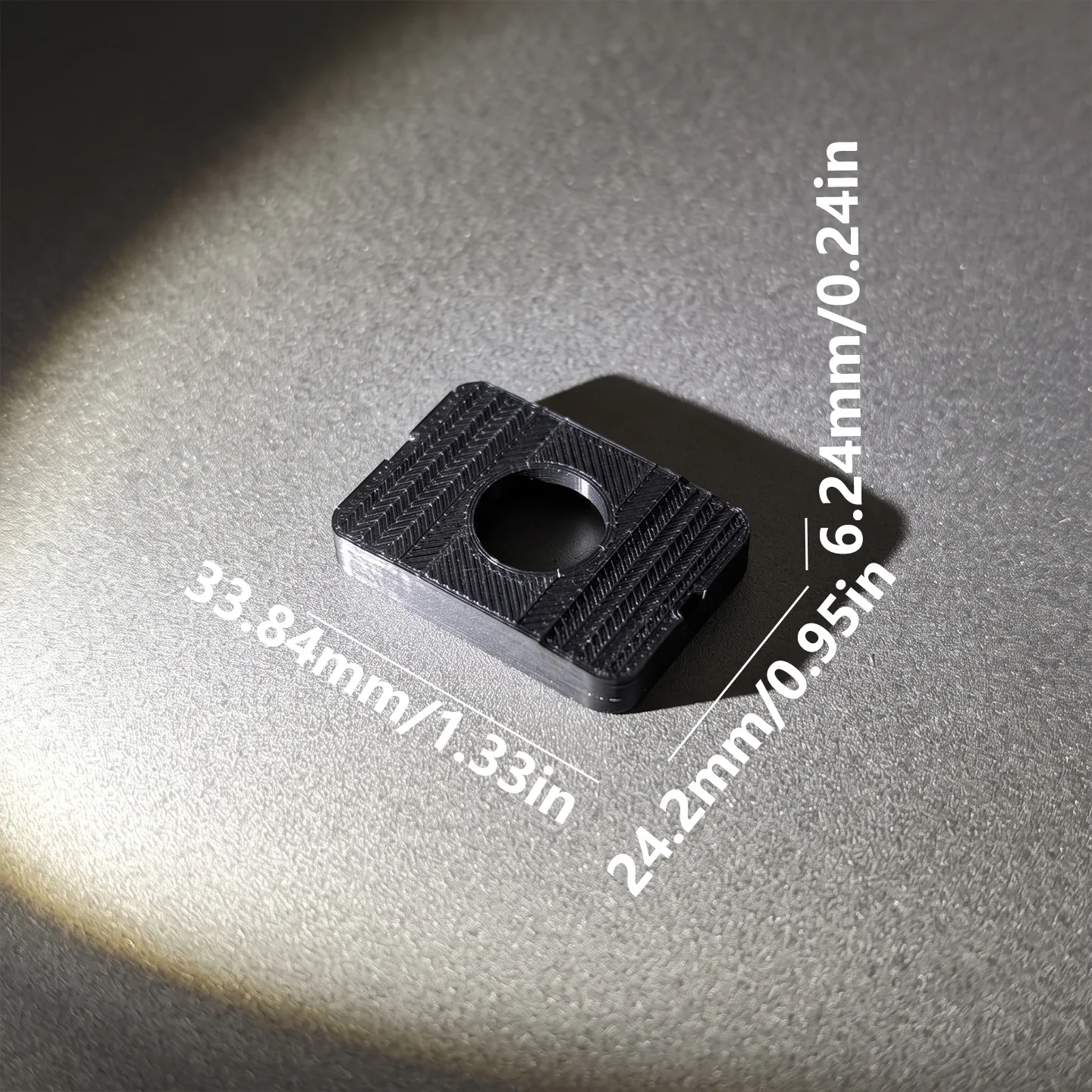 Watch strap adapter and mount assembly compatible with Google Fitbit Air and Amazfit Helio