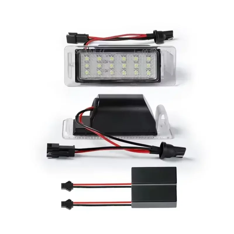 

2PCS LED License Plate Light for Chevrolet Cadillac Opel Buick Encore Enclave Verano Lacrosse Envision Allure Free Number Lamp