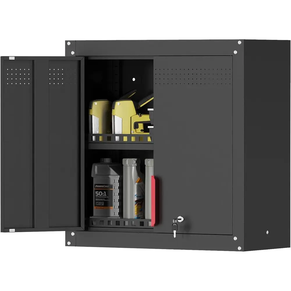 

Secure 26 Tall Adjustable Shelving Cabinet for Garage Storage