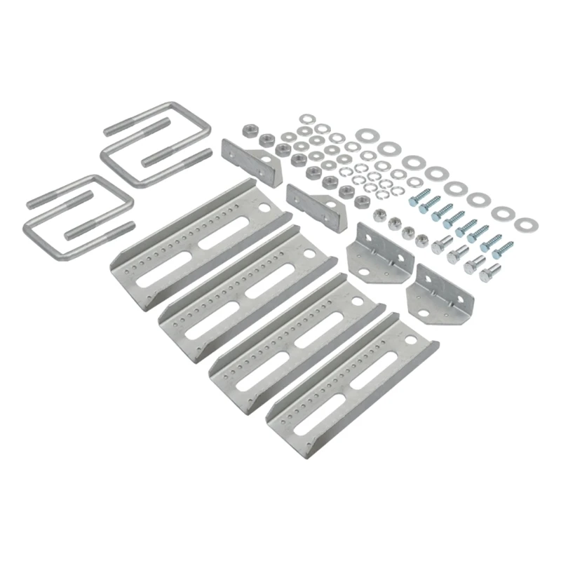 

Marine Boat Trailer Crossmember Bracket Top Bracket Boat Trailer Bunk Brackets for 1.5 2 3 H9EE