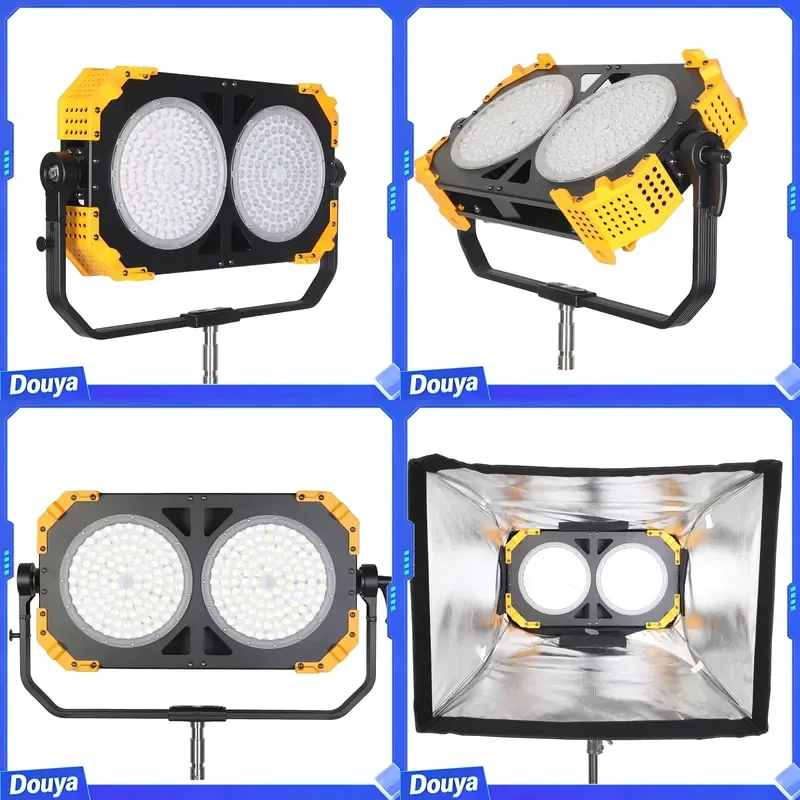 Newest Product 400W High Power Daylight Bowens Studio Light COB LED Video Photo Light for Film Photography Shooting