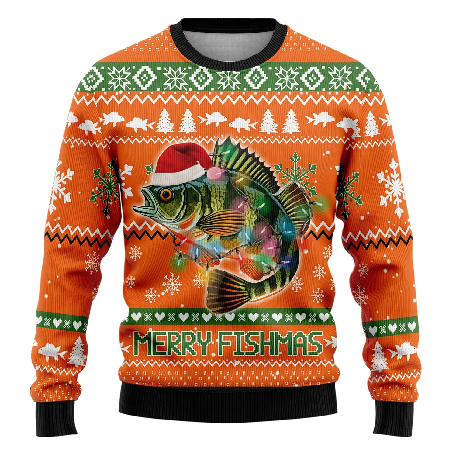 جديد عشاق الصيد البلوزات عيد الميلاد القبيحة للرجل الملابس صياد للجنسين عيد الميلاد البلوز مجموعة نادي الأسماك عيد الميلاد سترة الحفلات