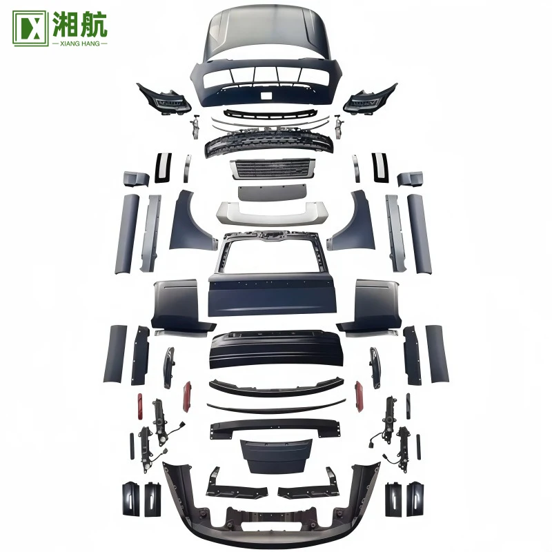 Suitable for 2013-2017 Land Range Rover Executive models, upgrade to 2023 SV kit with grille front and rear bump