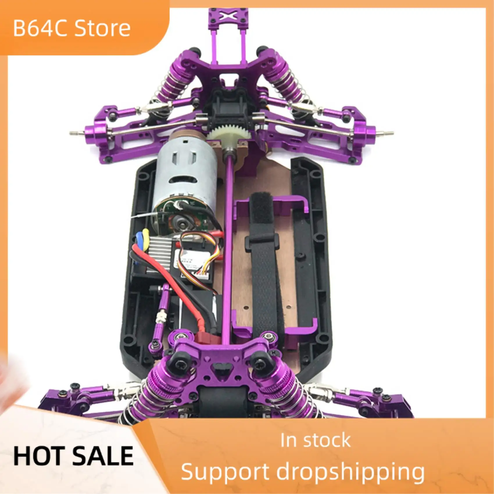 

B64C 2X Steering Clutch Assembly Steering Servo Saver Complete For Wltoys 144001 1/14 124018 124019 RC Car Upgrade Parts,Red