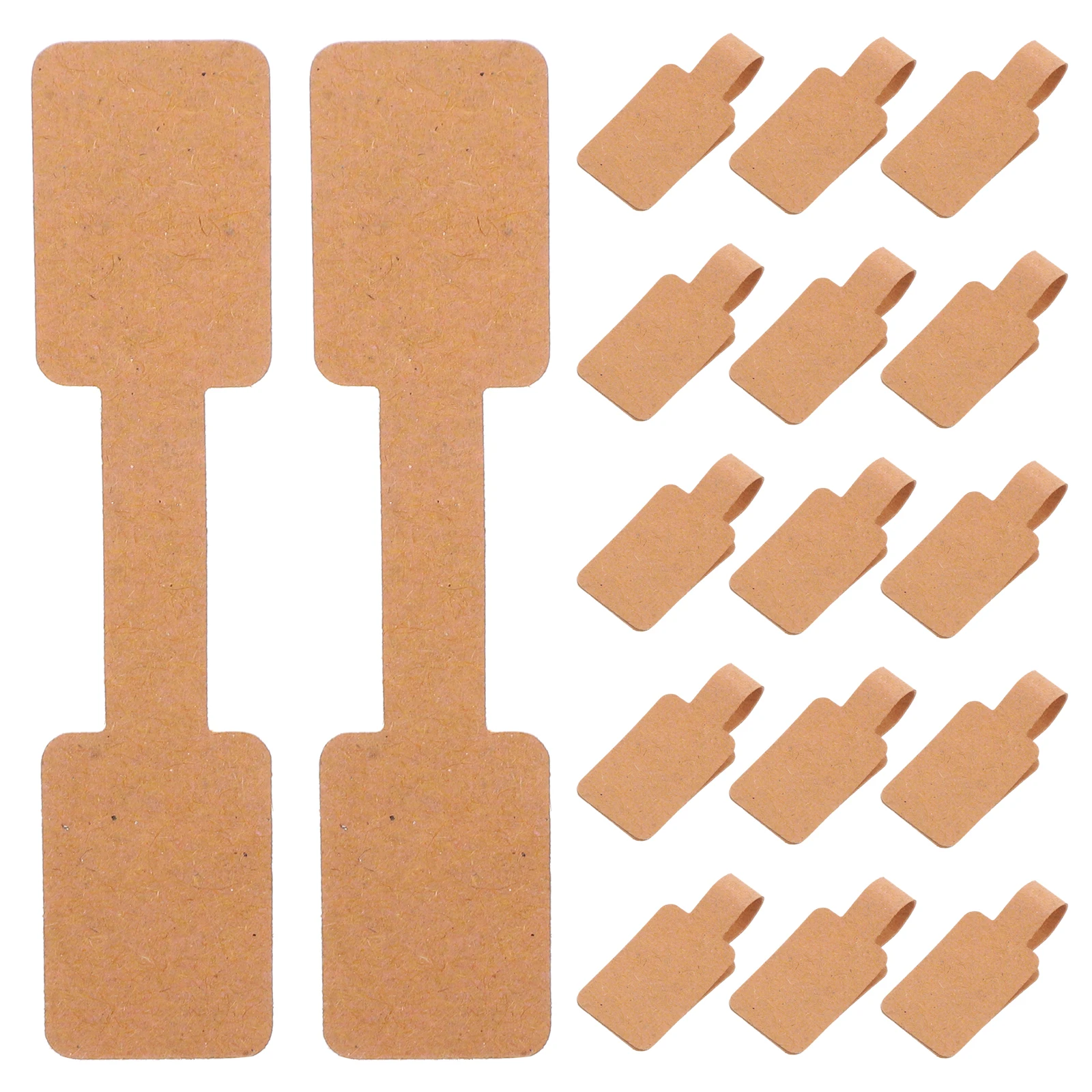 

200 Pcs Ring Tags for Pricing Price Blank White Round Adhesive Jewelry Necklace