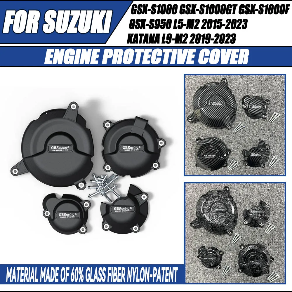 

Engine Protection Cover For Suzuki GSX-S1000 GSX-S1000F GSX-S1000GT 2015-2023 L5-M2 GSX-S950 2020-2023 KATANA L9-M2 2019-2023