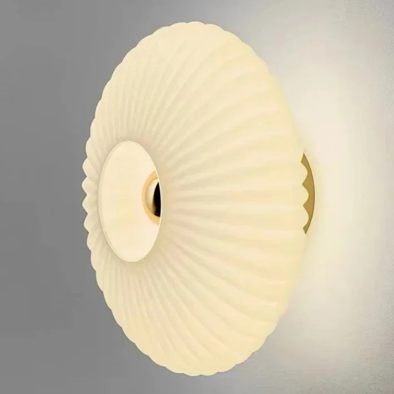 

Скандинавский светодиодный стеклянный настенный светильник для гостиной, спальни, отеля, прикроватной тумбочки, коридора, фоновое украшение, светильники для дома, блеск