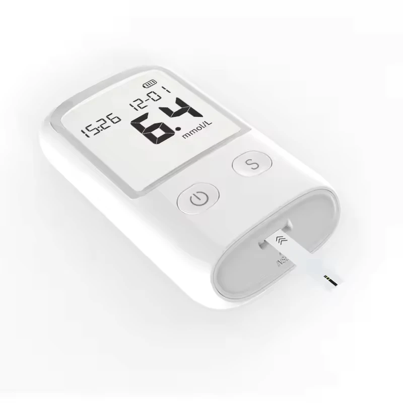 With Test Strips Factory Price Electric Power Source Easy-to-use Sugar Plastic Ce Accurate Glucose