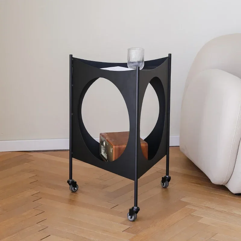 

Compact Mobile Coffee Table Elegant Antique Trendy Simple Modern Side Table Quality Delicacy Antique Meubles Hotel Furniture