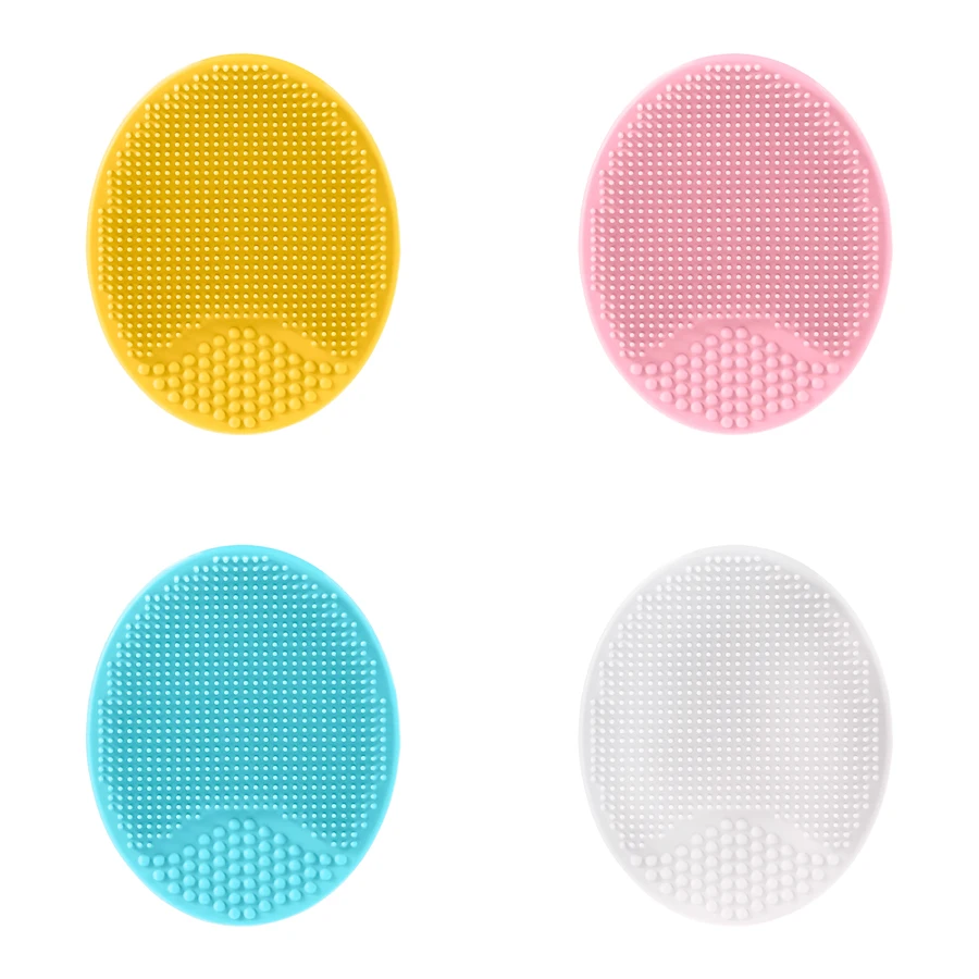 1PCS Silicone Shampoo Brush For Baby Cleaning Silicone Brush Newborn Soft Hair Comb Head Hair Washing Baby Care Accessorie