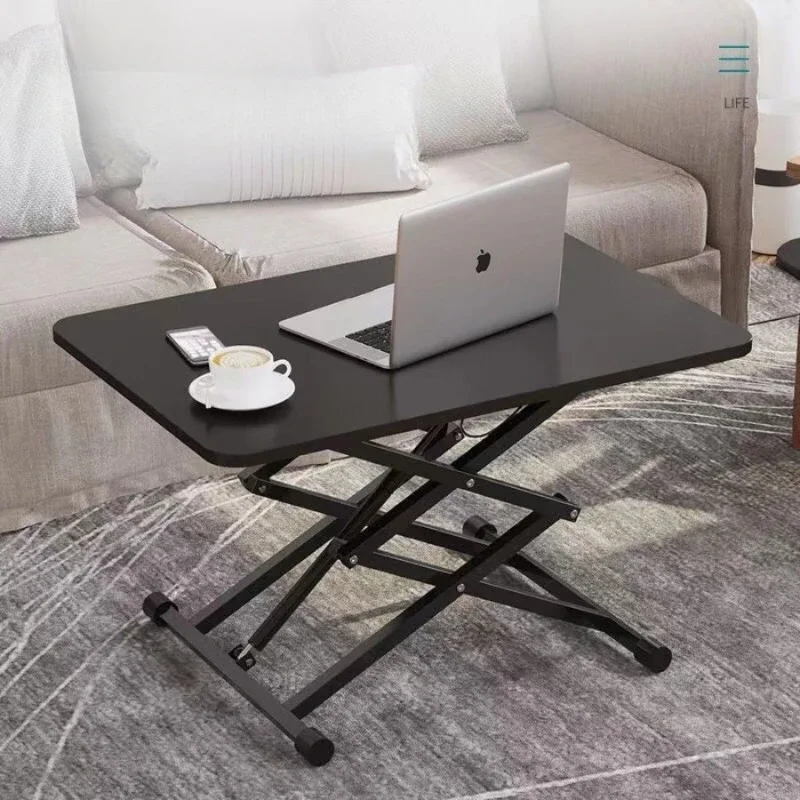 Laptop Space Saving Sofa Tables Lift Up Wooden Modern Side Tables Folding Design Corner Table Dressers Computer Desk Bedroom