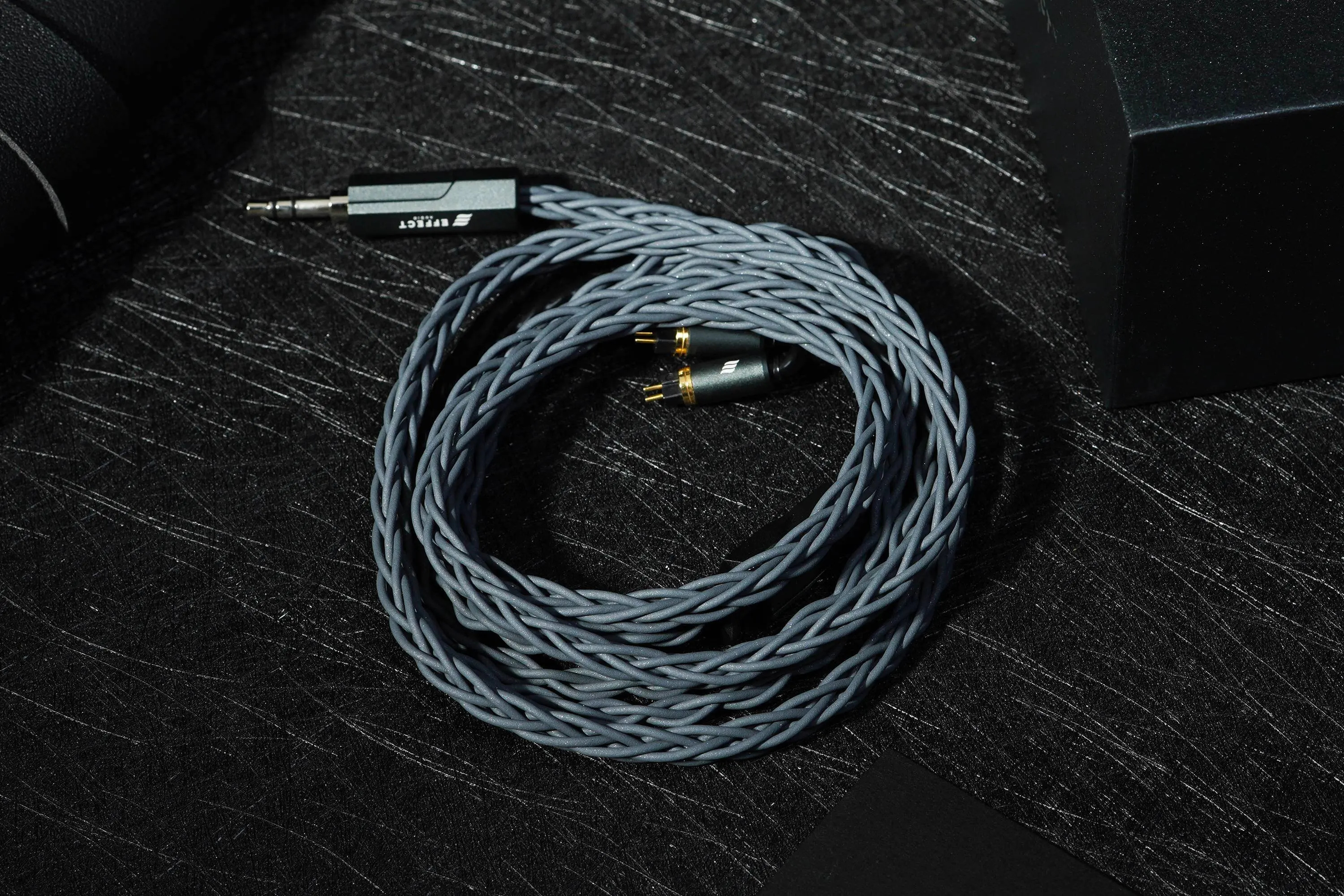 Effect Audio Signature Series II Eros S II 8 Wire Earphone Cable 2Pin 0.78 ConX Interchangeable Connector Professional IEM Cable