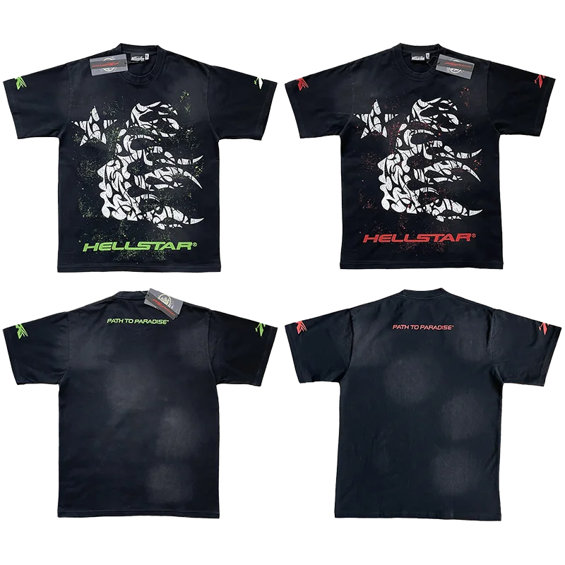Unisex Casual Short Sleeve T-Shirt Studios Path to Paradise Cotton Youth Fashion Summer Wear Daily round Neck Tee for Men And...