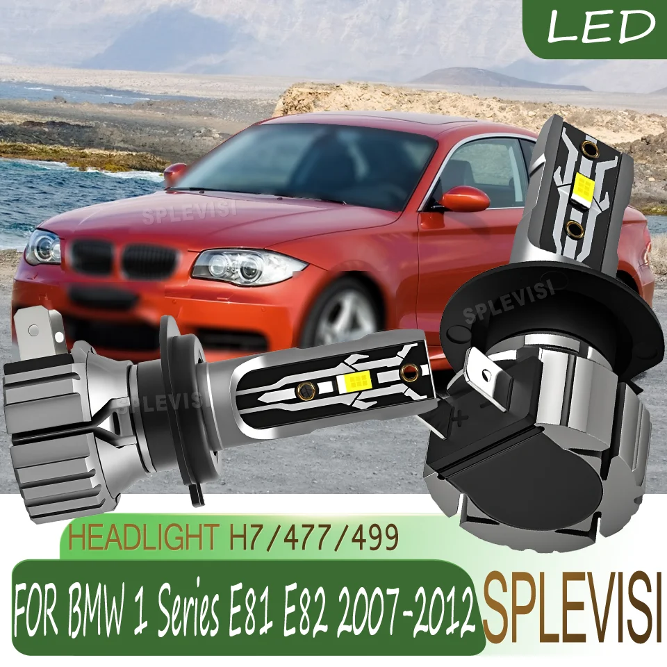 High-Quality Car Headlight Ensures Longevity No Tools Required h7 LED 12v For BMW 1 Series E81 E82 2007 2008 2009 2010 2011 2012