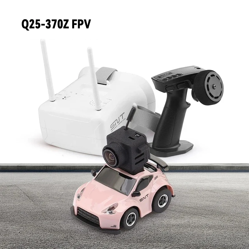 SNICLO Q25-370Z/Q25-370Z FPV 1:100 RC Car RTR Version with Goggles Micro RC Desk Race Table Car Remote Control Car Boy toys Gift