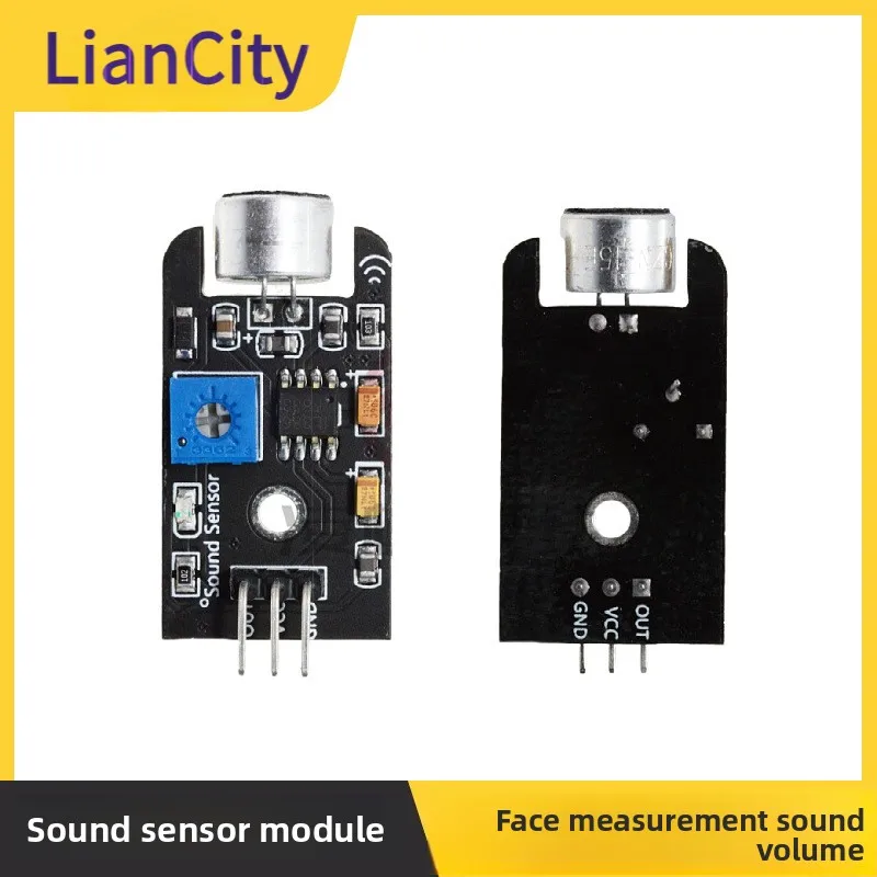 Electronic Building Blocks High Sensitivity Microphone Sound Sensor Module Analog Output Detect sound level
