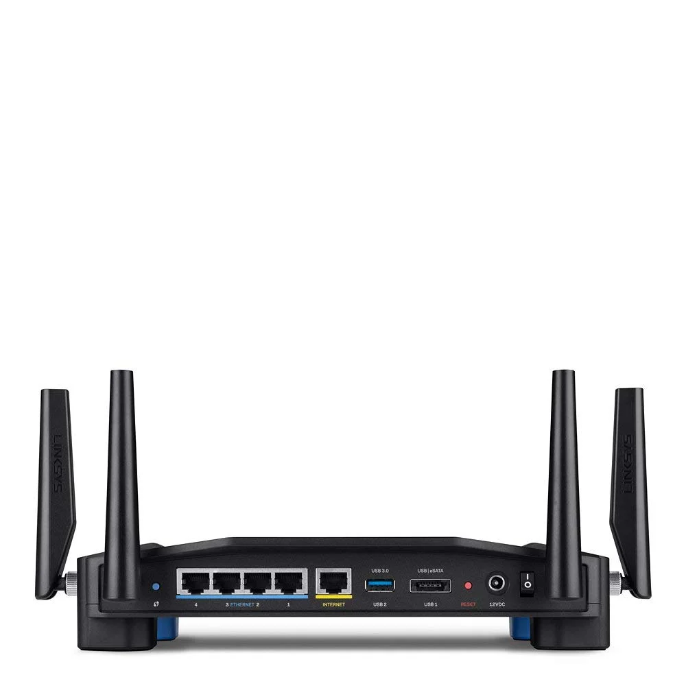 Used LINKSYS WRT1900AC ULTRA-FAST SMART Wi-Fi ROUTER, Dual-Band WIRELESS WiFi 5 ROUTER