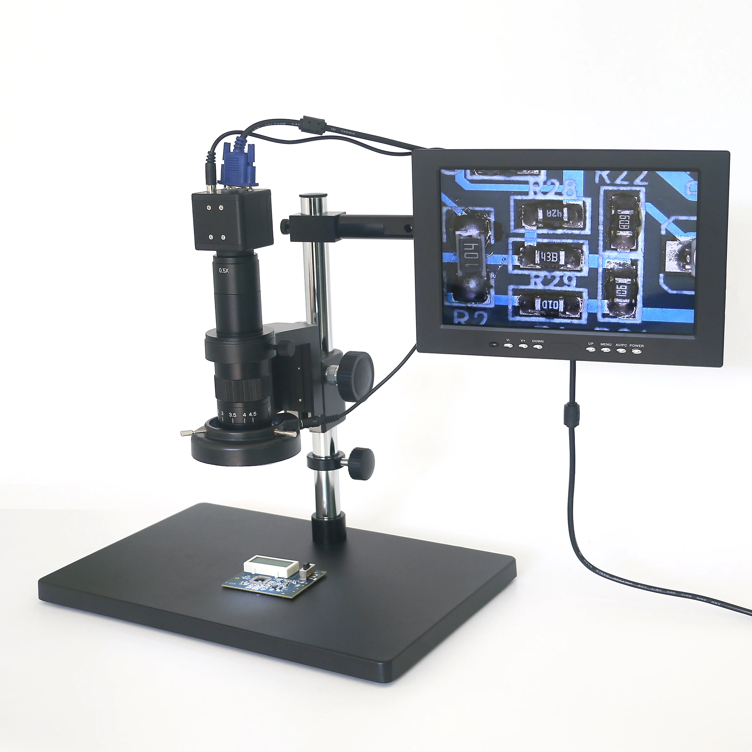 Digital Video Microscope 2M/3M/5M/16M/21MP HD VGA/USB/WIFI Industrial Camera Video Camera Microscope