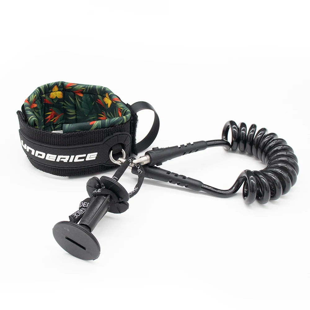 7mm 4/5ft Verstellbare Spiralförmige Bicep-Leash SUP&Bodyboard-Leash Feder-Bicep-Handgelenkband Paddle Surf Zubehör Wassersport – Detail 9