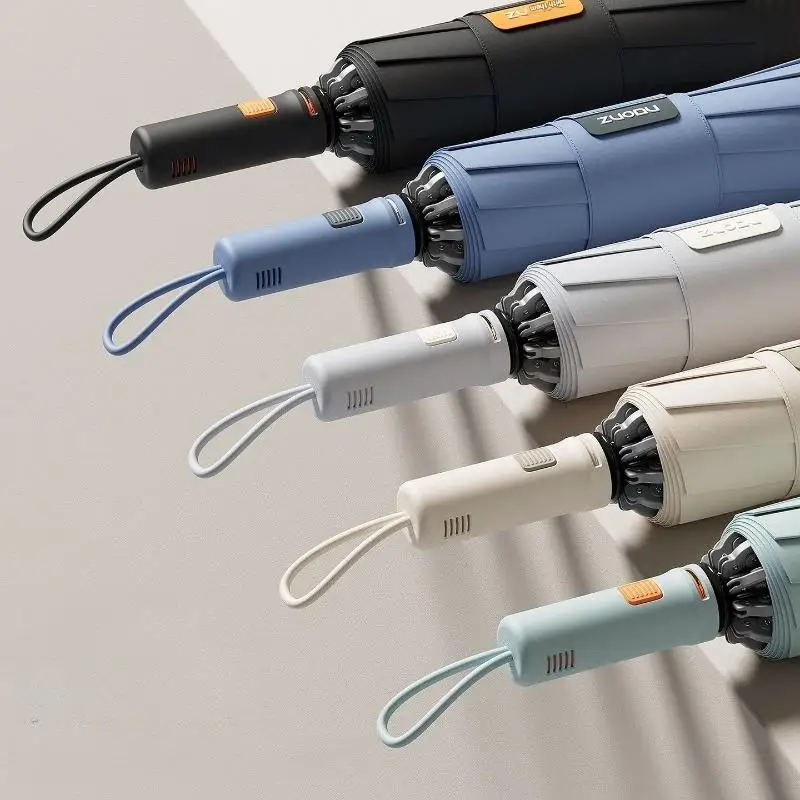 

Высококачественный полностью автоматический зонт для мужчин: увеличенный, утолщенный, усиленный, ветроустойчивый, непромокаемый, для автомобиля