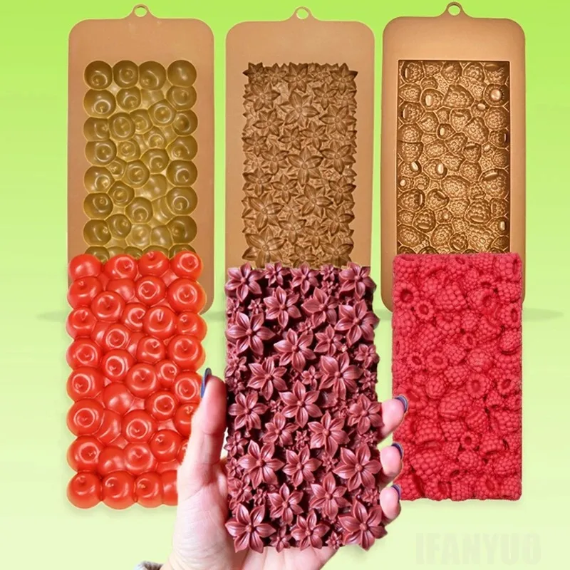 Raspberry Cherry Shape Silicone Mold DIY Resin Chocolate Cake Decor Baking Tool Fondant Silicone Mold Kitchen Baking Supplies